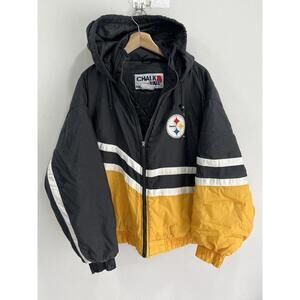 Vintage Pittsburgh Steelers Jacket chalk line